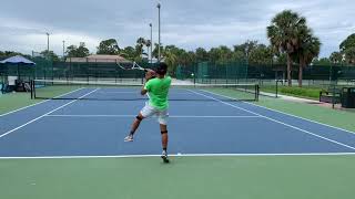 Wyeth Anzilotti Tennis Video