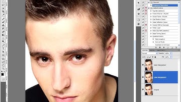 Retouching - Frequency Separation in 16 Bit Mode Photoshop CS5