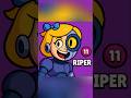 Rico + Piper Fusion = RIPER! (New Brawler Reveal) #shorts #brawlstars #brawl #supercell
