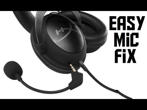 How to fix HyperX Cloud II, Alpha, Revolver & Stinger microphone recording  level! (ANY headset) - YouTube