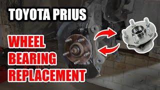Front Wheel Hub Embly Step By Step Replacement Toyota Prius 2010-2015