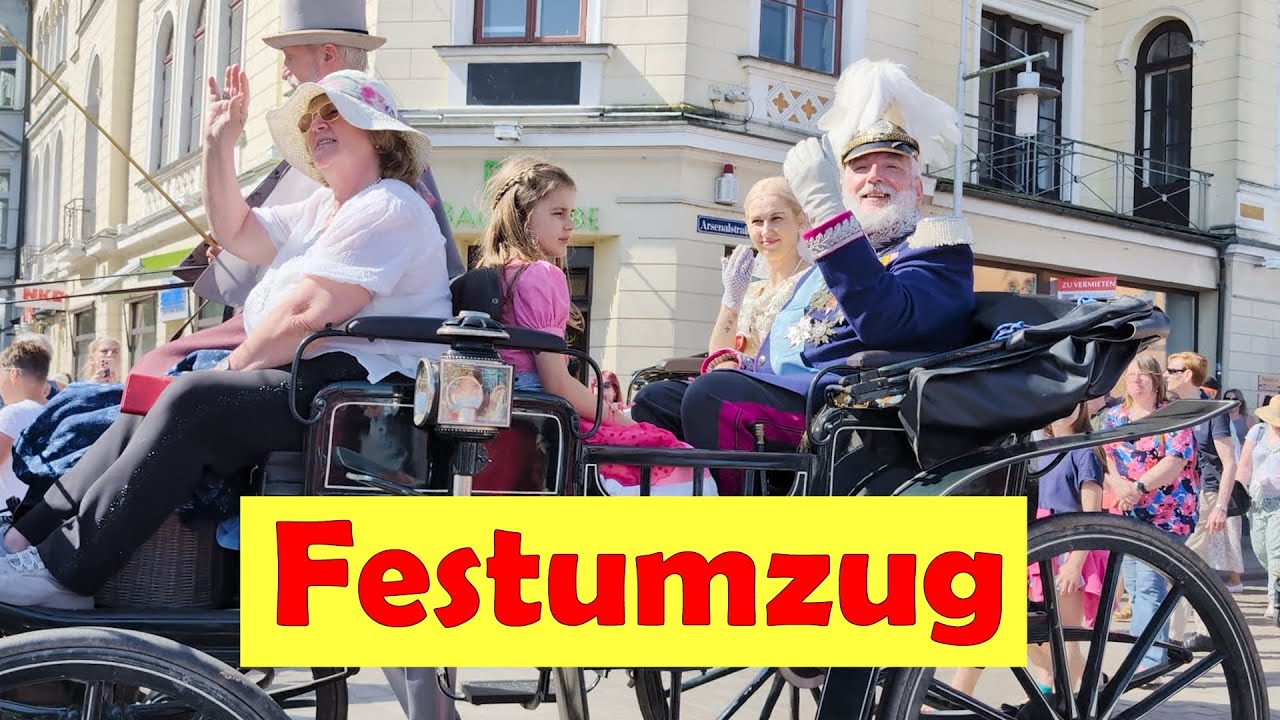 Festumzug zum Schlossfest in Schwerin