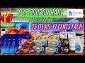 CVS Free & Cheap Coupon Deals ~ CVS Coupon Haul Deals Starting 1/24/21~ 25 Items for .19 cents each!