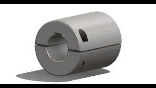 How to Design a Coupling for shaft #52  | Industrial design | |SolidWorks| @DesignWithAjay