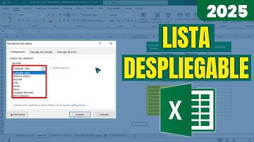 𝐂𝐎𝐌𝐎 𝐂𝐑𝐄𝐀𝐑 𝐋𝐈𝐒𝐓𝐀𝐒 𝐃𝐄𝐒𝐏𝐋𝐄𝐆𝐀𝐁𝐋𝐄𝐒 𝐄𝐍 𝐄𝐗𝐂𝐄𝐋| 𝐆𝐔Í𝐀 𝐑Á𝐏𝐈𝐃𝐀 💯