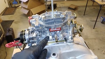 Edelbrock Performer and Carburetor set up for the 1965 Pontiac