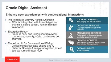 Fishbowl Webinar: Build a Better Chatbot with the Oracle Digital Assistant Platform