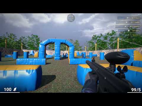 Paintball War 2 Gameplay / New Paintball Game on PC