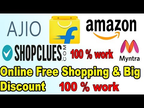 online shopping and big discount 100% work
