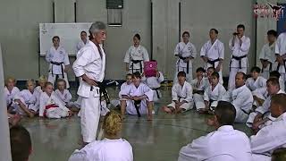 Soke Inoue Yoshimi - How to get kime in tsuki - Summer Camp 2013