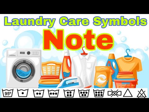 Video: Ce înseamnă pictogramele de pe mașina de spălat rufe: denumiri, decodare, descrierea modurilor