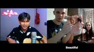 Вахтёрам - Boombox - with lyrics indonesia cover by Randy Dongseu ( Lagu Rusia )