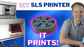 SLS4All: DIY SLS 3D Printer Testing - InDepth Look