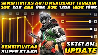 SENSITIVITAS FF AUTO HEADSHOT⚙️📲SETTINGAN SENSITIVITAS FF SUPER STABIL AUTO HEADSHOT TERBARU