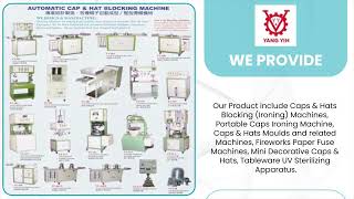 Hats Blocking Machine | Caps Blocking Machine | YANG YIH MACHINERY CO., LTD. | Taiwantrade