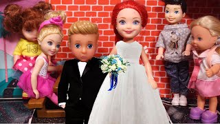 Свадьба одноклассников: Люся и Тимми - Куклы Мама Барби
