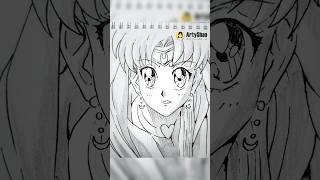 Sailor Moon (quick sketch) #shorts Sailor Moon (quick sketch) #shorts