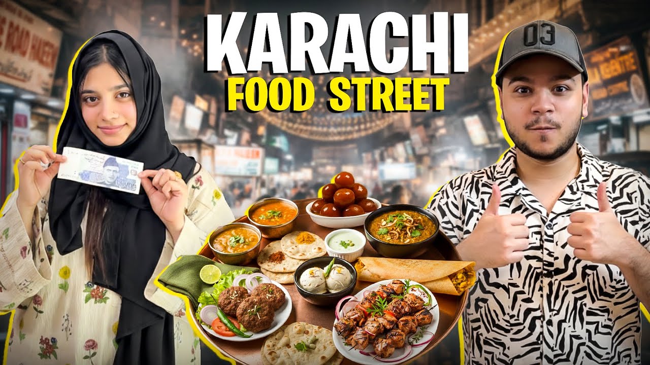 1000 rupee lekar chala gaya hussainabad😍| Kia kia kha lia🫣