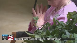NY lifts nursing home visitation restrictions