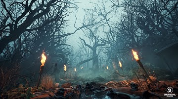 New Dark Tree  Unreal Engine 5 Lumen Nanite Speedtree 9