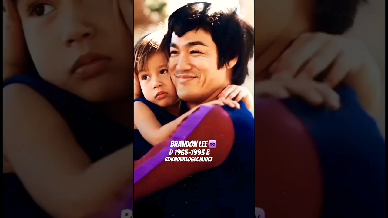 🎬Celebrity Children... Bruce Lee Son "The Crow" Actor Transformation 🕊️ R.I.P🕊️