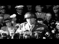 General george s patton talks about excellent job done by the third army during wstock footage