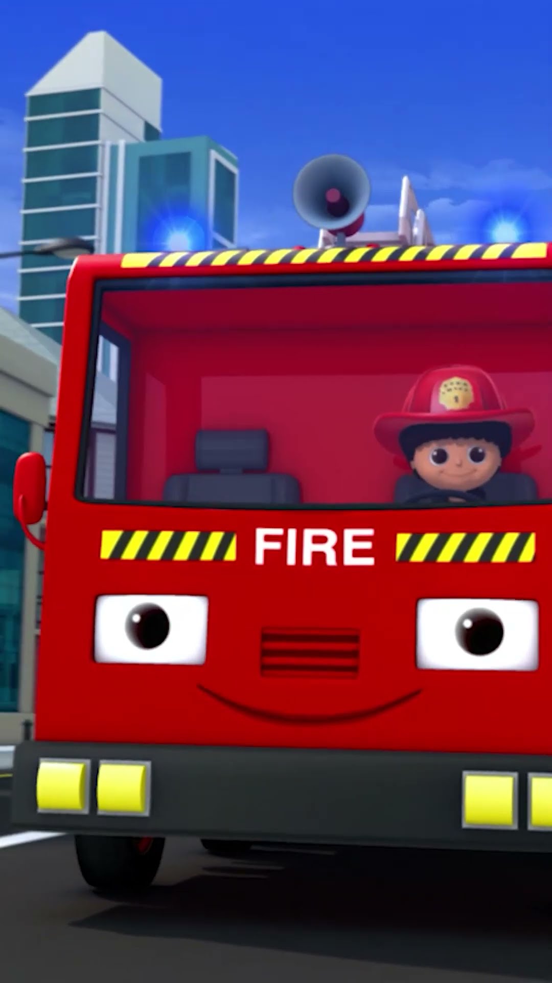 Los bomberos en la ciudad ? #CancionesInfantiles #LittleBabyBum #RuedasDelAutobús