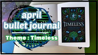 April Reading BUJO // theme : Timeless