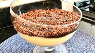 MOUSSE MARAVILHOSO de MARACUJÁ COM BRIGADEIRO!!!