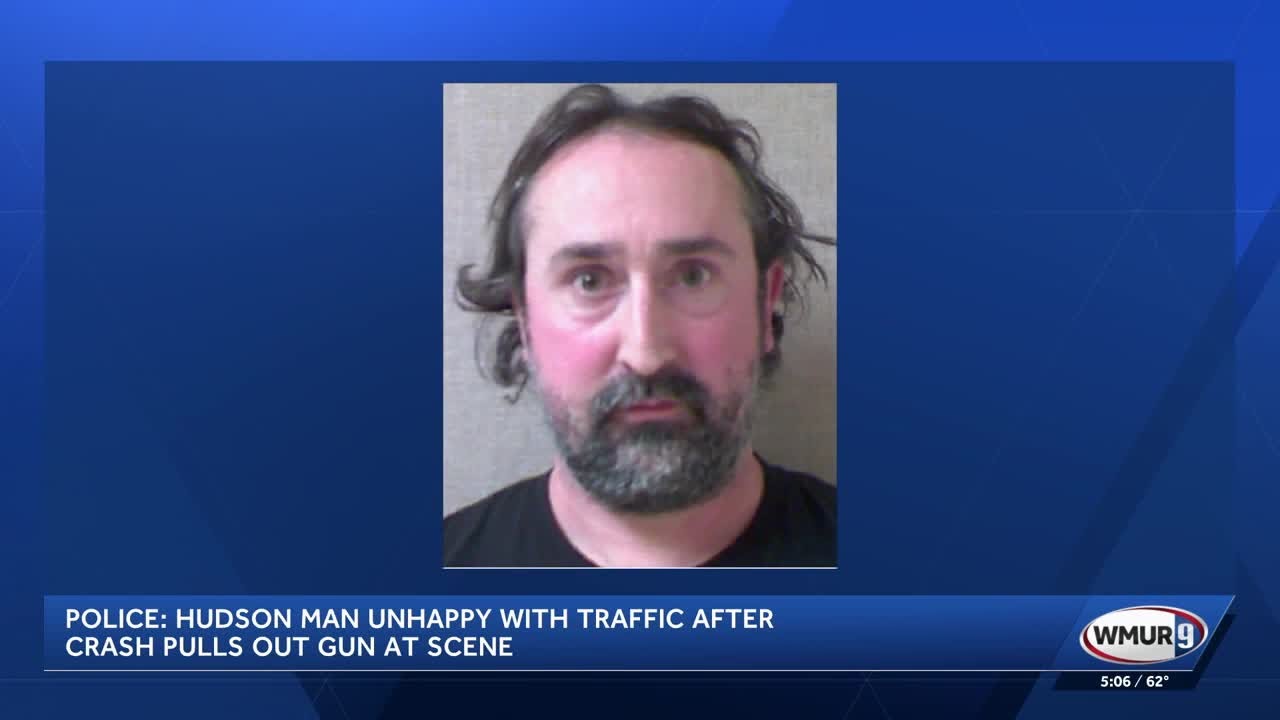 Hudson man accused of pulling gun after getting frustrated with traffic ...