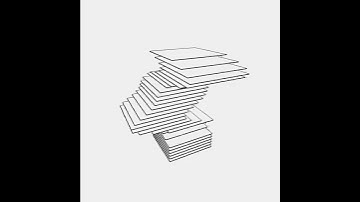 Stack squares. Draw by openFrameworks