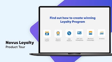 Take a quick tour of Novus Loyalty Management Platform
