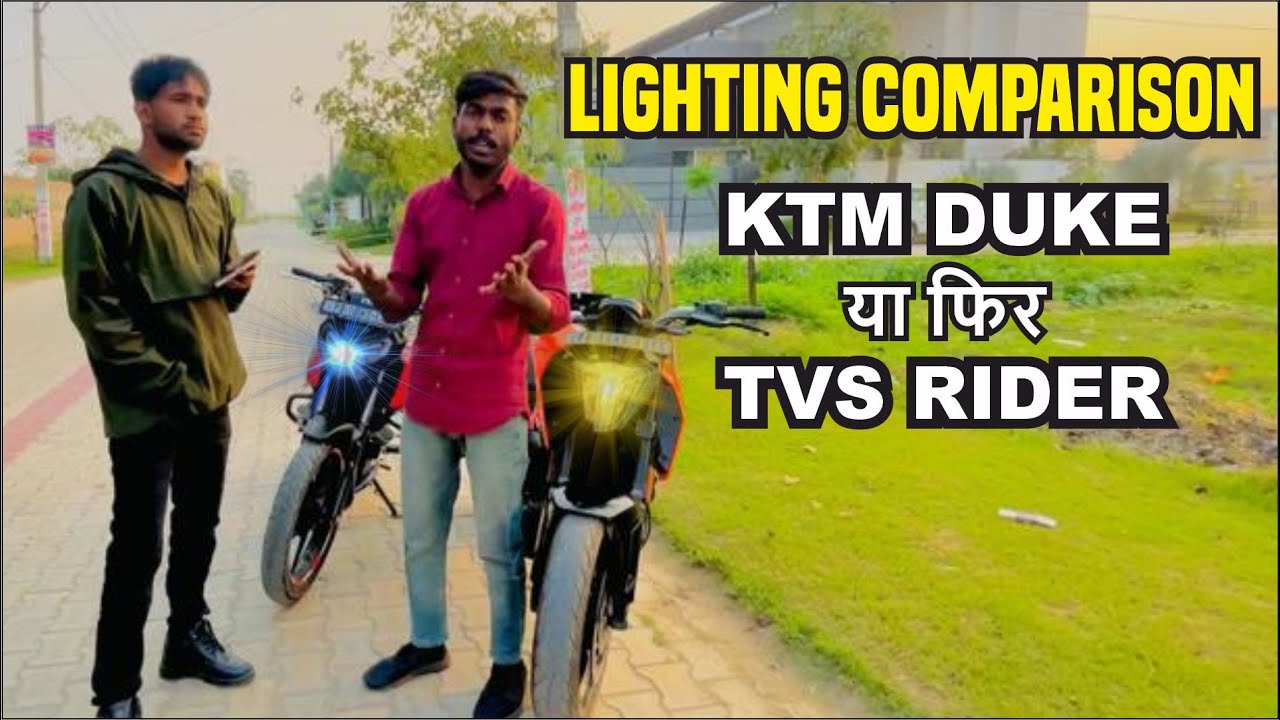 led vs halogen bike light duke vs rider light comparison Full