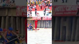 Amazing King of Racing Boat Aura Farming Pacu Jalur 🚣‍♂️🇮🇩 #pacujalur #culture #indonesia
