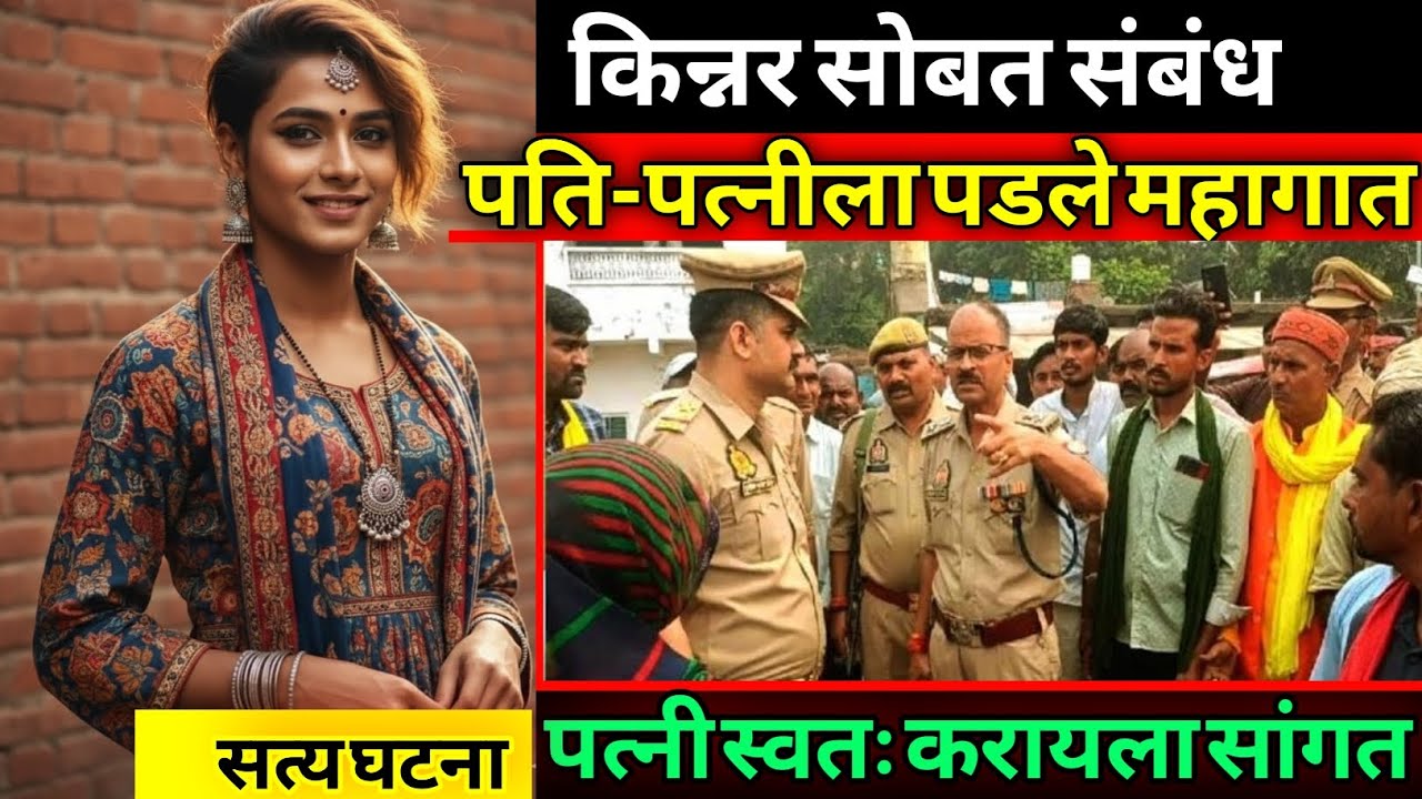 किन्नर आणि पती-पत्नी मधील धक्कादायक घटना | नात्यांचा विश्वासघात आणि भयंकर शेवट | Marathi Crime Story