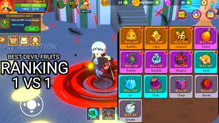 Pirate Devil best devil fruits ranking based on 1vs1 with boss gameplay screenshot 1