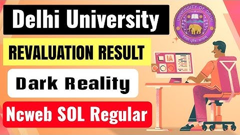 DU Revaluation Result Dark Reality: SOL Ncweb Regular | Sol Revaluation Result Update | Sol Result