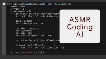 ASMR Coding: Teaching you AI | Neural Network with PyTorch | Binary Classification