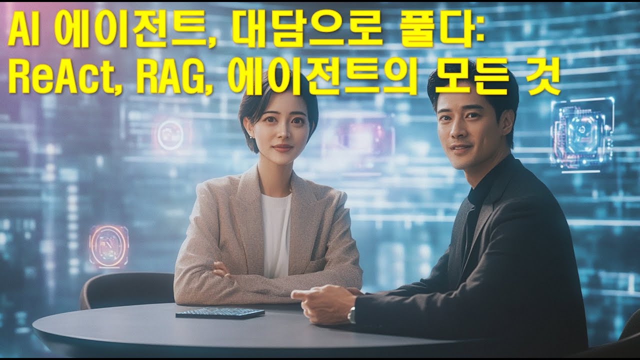 AI 에이전트, 대담으로 풀다: ReAct, RAG, 에이전트의 모든 것 - YouTube