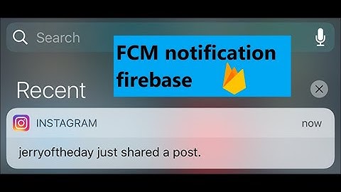 Send Notification on Data change in firebase Database || Firebase Notifications