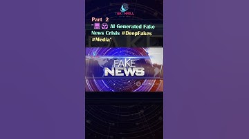 💻😱 AI Generated Fake News Crisis #DeepFakes #Media PART 2