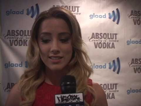 Amber Heard/GLAAD Celebrate 25 years of LGBT media...