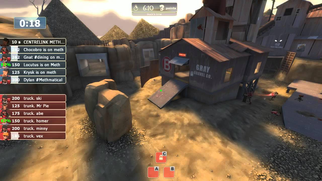 Truck Strat vs Centrelink Meth Spartans - OWL9 Division 4 - Map 1