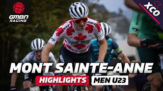 Mont Sainte-Anne Under 23 Men's Cross Country | XCO Highlights