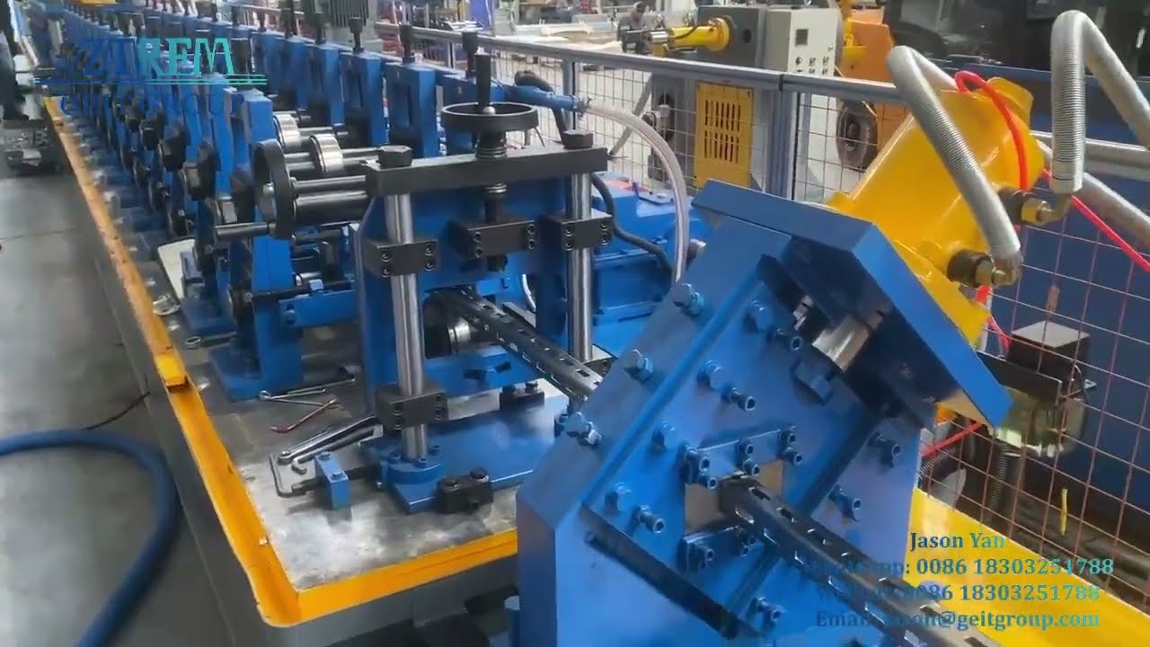 🇵🇱 Solar Strut Roll Forming Machine – Successfully Installed & Commissioned in Poland!