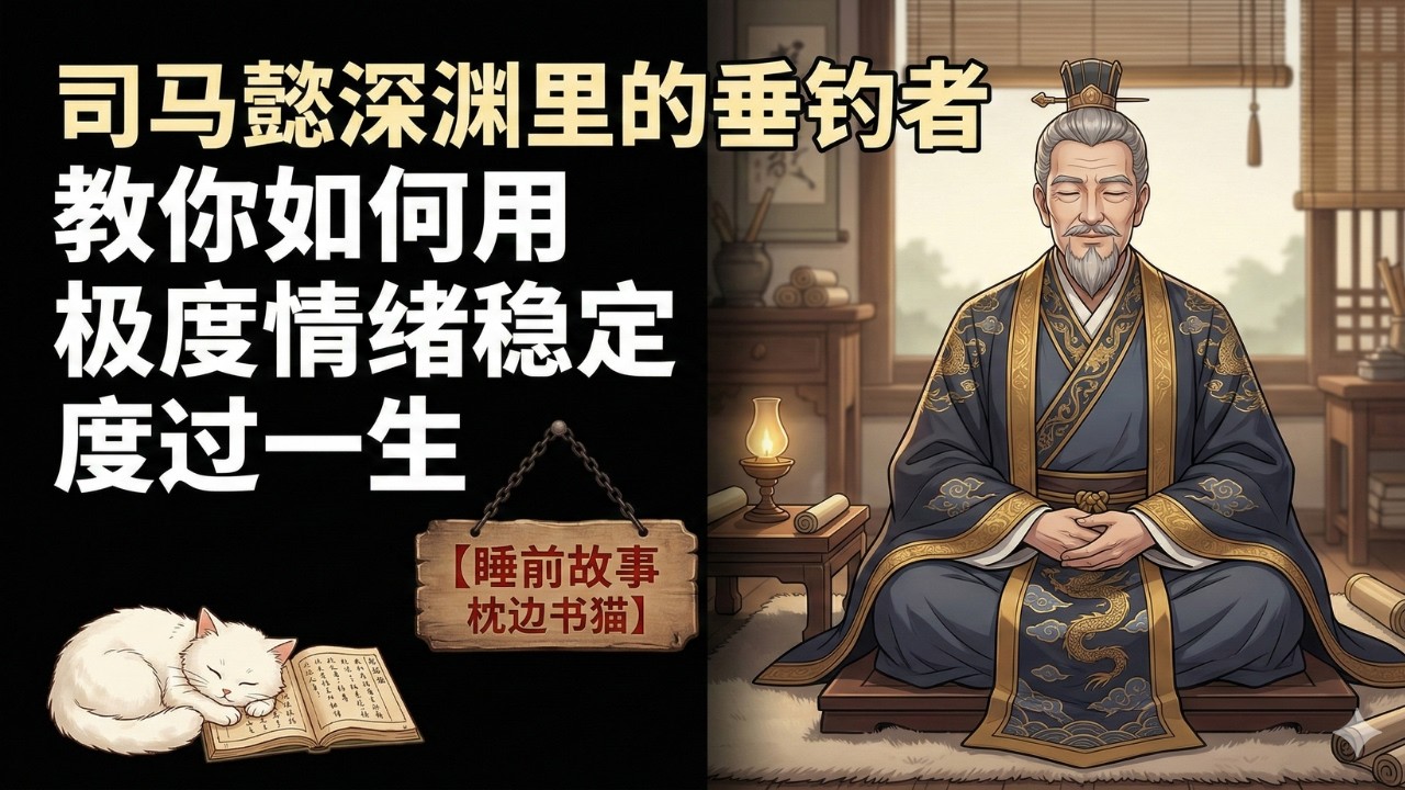 枕边书猫 | 深渊里的垂钓者，教你如何用“极度情绪稳定”度过一生 | 睡前故事 | 深度助眠