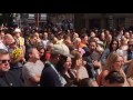 Manchester crowd sing Oasis song after minute's silence