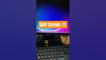 Split Screen 🤯 🔥| Day-0123| Windows Tips #window #techreels #reel #short #windows11tips #windows11