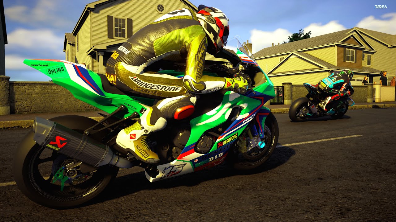 RIDE 6 North West 200 Head to Head Hickman に挑戦 Kawasaki NINJA