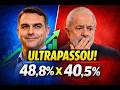 URGENTE: Flávio Bolsonaro ULTRAPASSA Lula em pesquisa e cenário muda tudo!